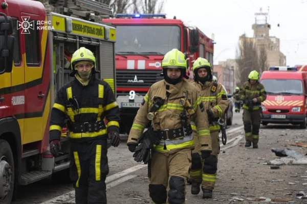 Київ після атаки: одна жертва, 27 поранених – дані ДСНС.