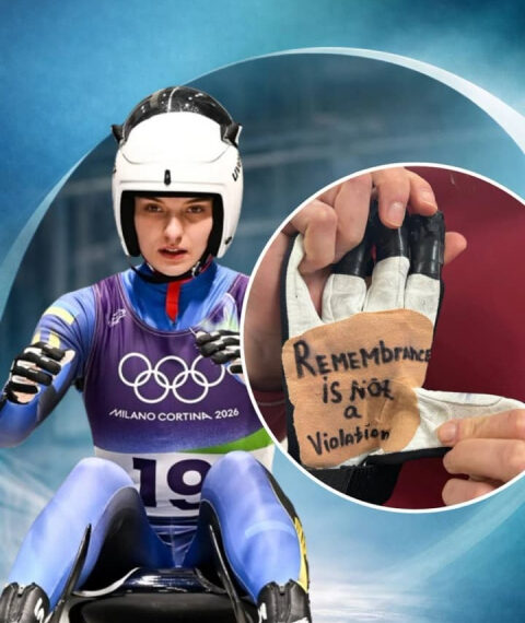 “Пам’ять не заборонити – ми завжди згадаємо”: українська санкарка Смага висловила підтримку скелетоністу Гераскевичу у суперечці з МОК.