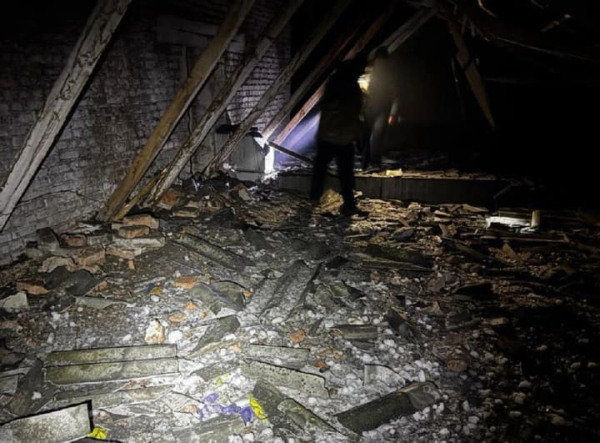 російський безпілотник зруйнував будівлю районної держадміністрації на&hellip;