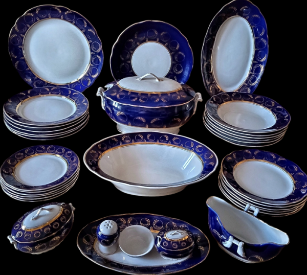 Сервіз «Золотий колос». Коростенський фарфоровий завод. 1970–ті роки