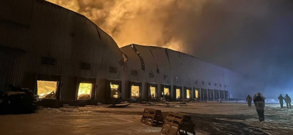 Російський дроновий удар вночі в Яготині, Київська&hellip;