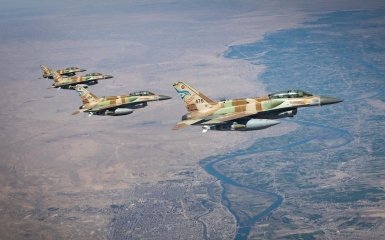 Ізраїльські літаки завдали авіаудару по Ірану, скинувши 5000 бомб