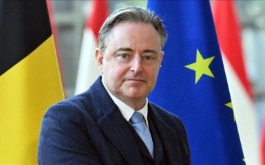 Бельгійський прем’єр де Вевер: Штати не цілком підтримують Україну.