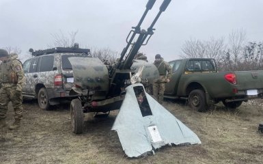 Протиповітряна оборона нейтралізувала 74 дрони під час російського нападу на Україну