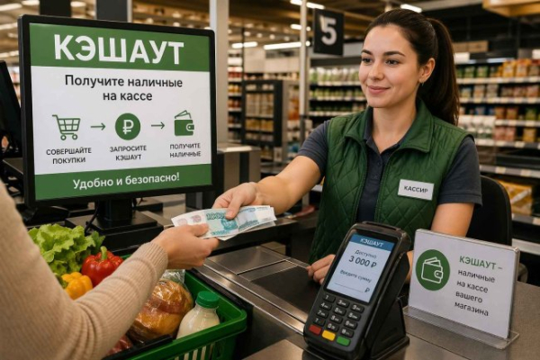 Зняти гроші на касі магазину: як працює&hellip;