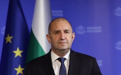 Новий болгарський президент Радев має намір припинити відправку озброєнь Україні