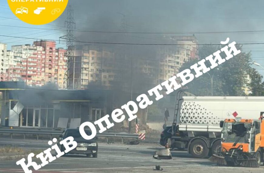 Безпілотники атакували столичні АЗС “Укрнафти”