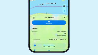 Apple Maps Renames Lake Ontario ‘Lake America’