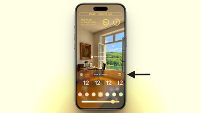 Компактний годинник на екрані блокування iOS 27