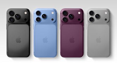 Чотири варіанти кольорів для iPhone 18 Pro