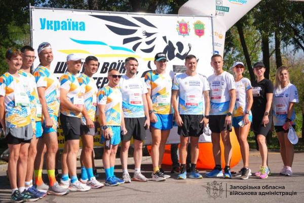 Тисяча бігунів на Хортиці вшанували пам’ять полеглих захисників