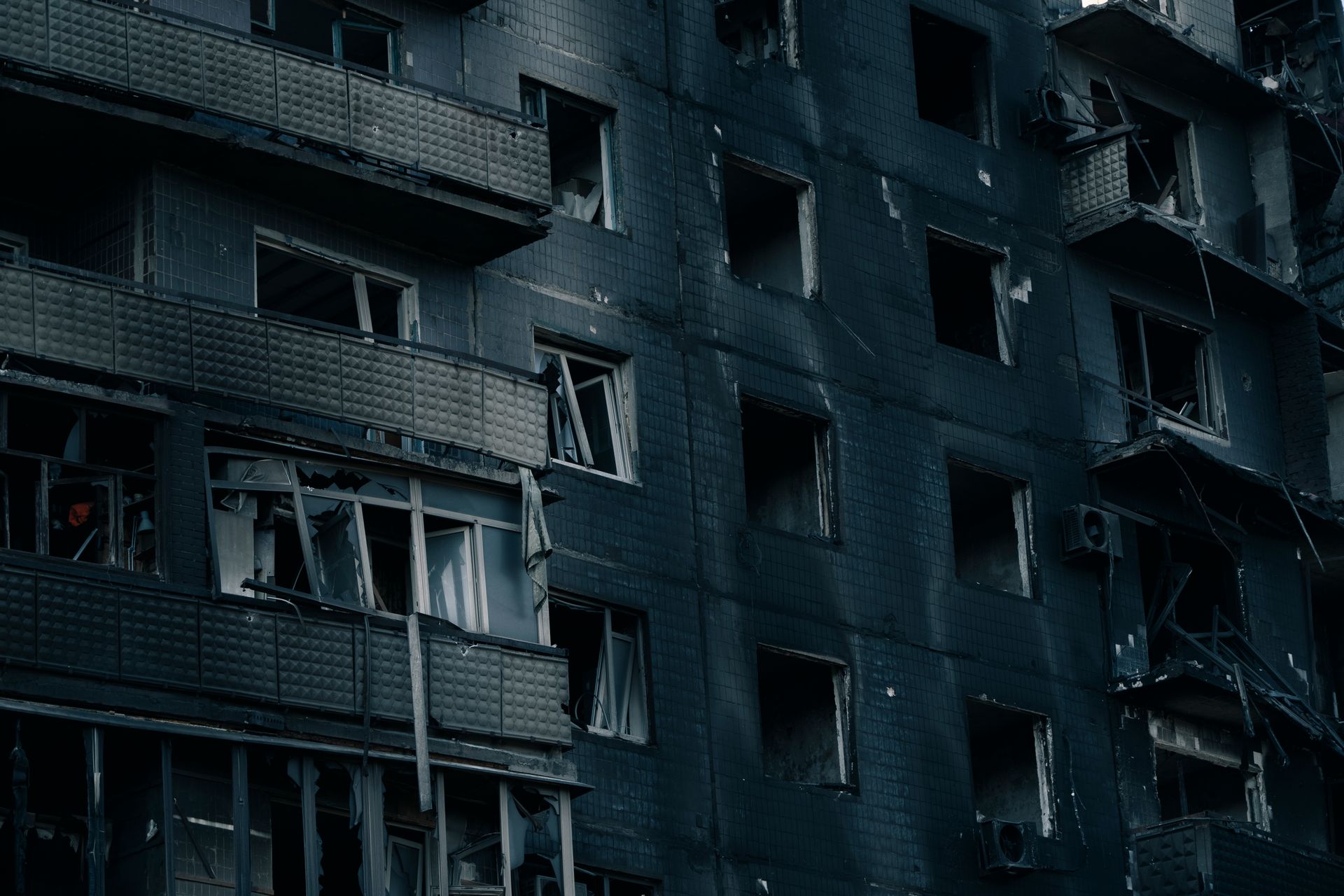 Зруйновані житлові будинки в Добропіллі, Донецька область, Україна, 28 червня 2026 року.